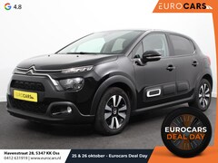 Citroën C3 - 1.2 PureTech Max Automaat Airco Navigatie d.m.v.Apple carplay / Android Auto Parksensoren