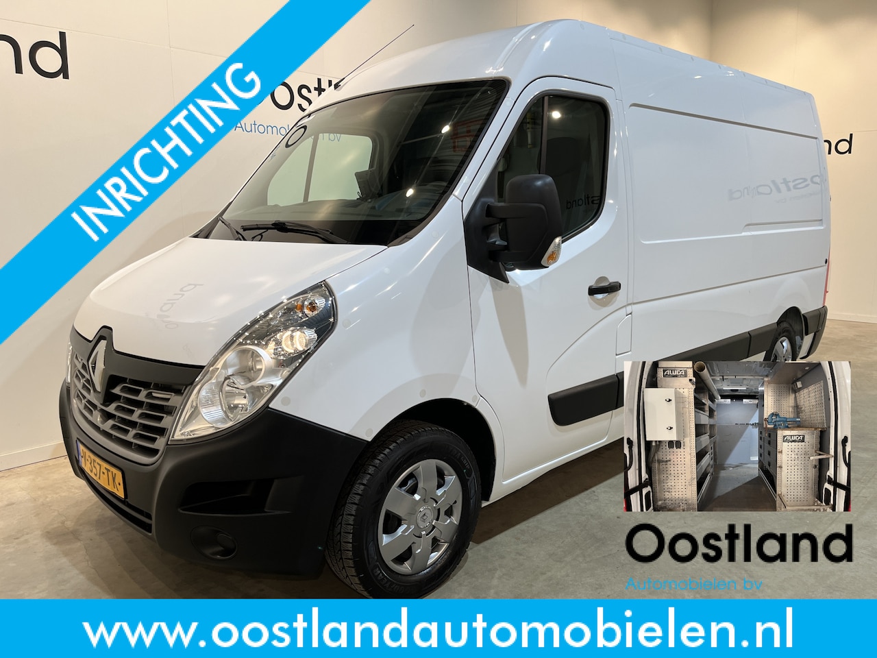Renault Master - 2.3 dCi L2H2 130 PK Servicebus / Aluca Inrichting / Euro 6 / Luchtvering / 220V. / Trekhaa - AutoWereld.nl