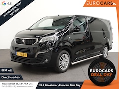Peugeot Expert - 2.0 BlueHDI 145PK L3 Automaat Airco Cruise Control Navigatie Sidebars Carplay Trekhaak