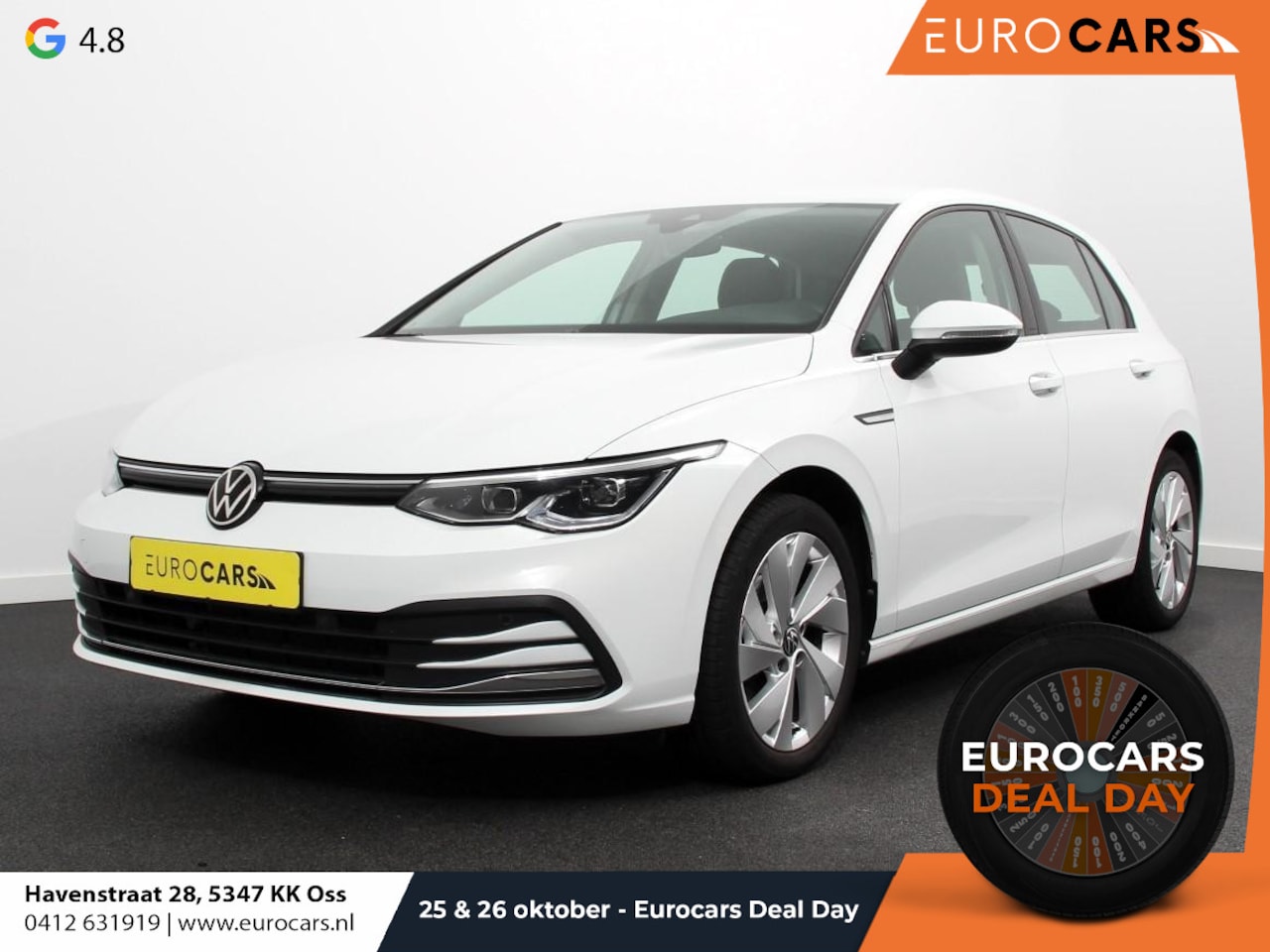 Volkswagen Golf - 1.5 TSI 150pk Style Volkswagen Golf 1.5 eTSI 150pk Style | Navigatie | Climate Control | D - AutoWereld.nl