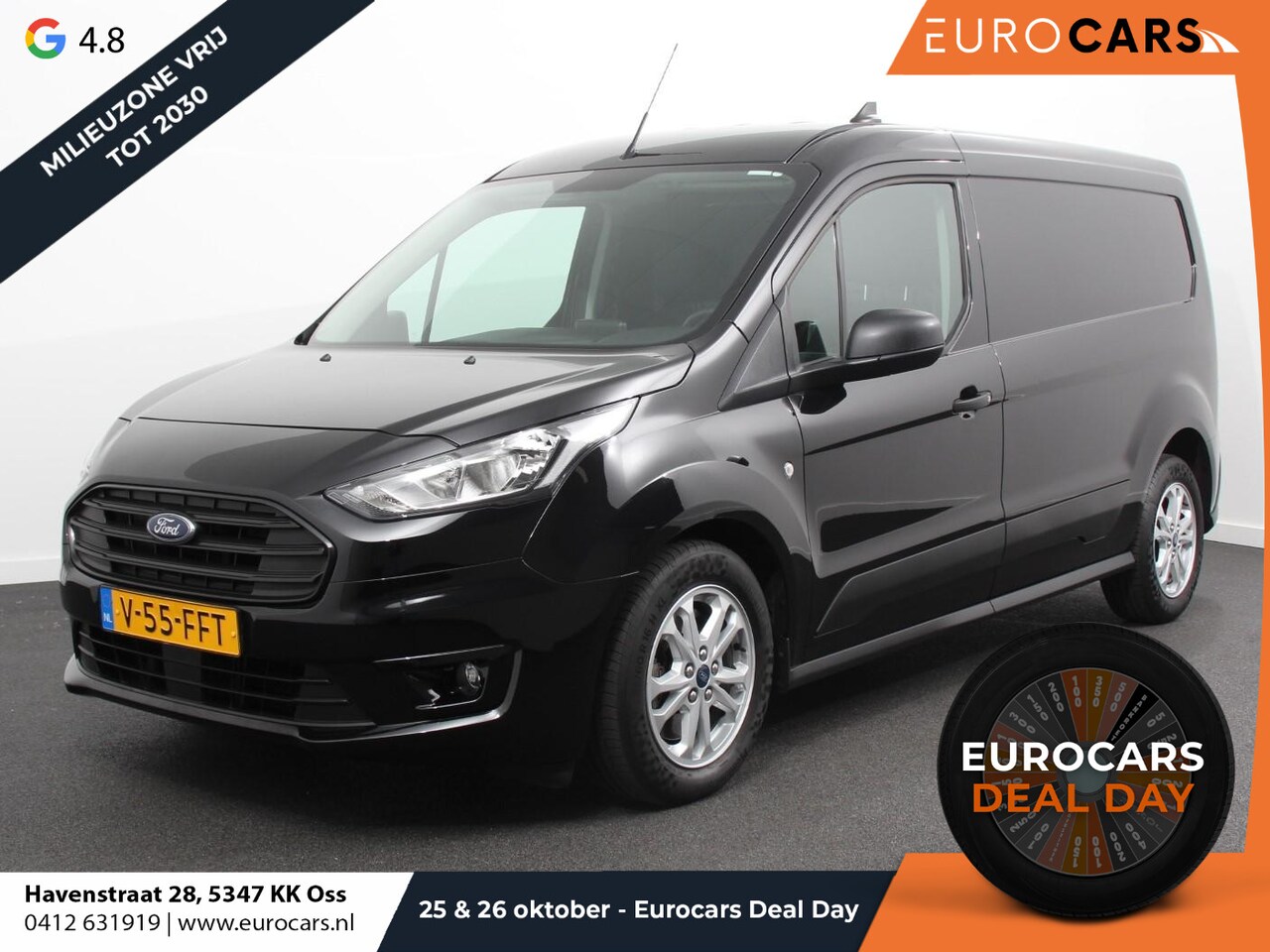 Ford Transit Connect - 1.5 EcoBlue Automaat L2 Ford Transit Connect 1.5 EcoBlue L2 Trend Automaat Navigatie Airco - AutoWereld.nl