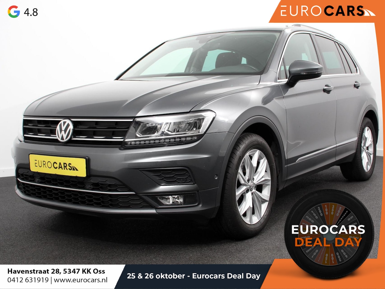 Volkswagen Tiguan - 1.5 TSI DSG ACT Highline Team Volkswagen Tiguan 1.5 TSI ACT Highline | Navigatie | Adaptiv - AutoWereld.nl