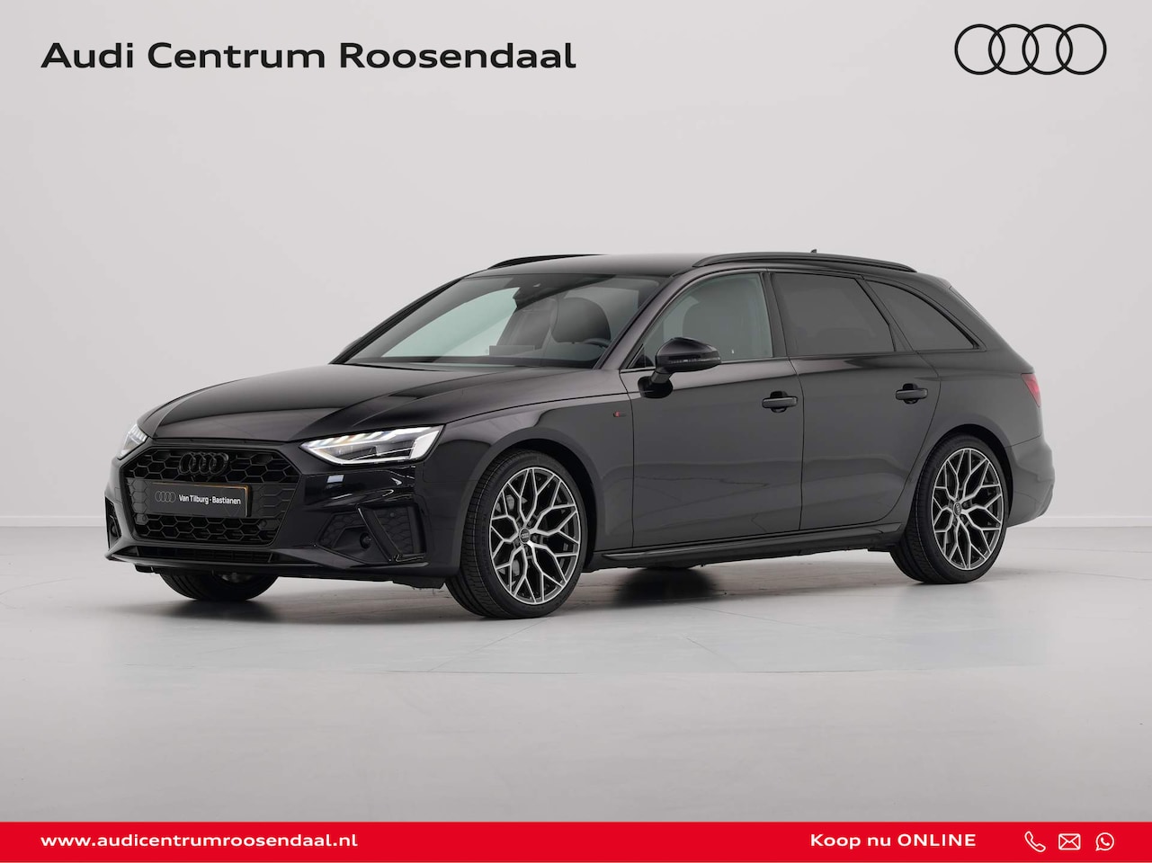 Audi A4 Avant - 35 TFSI S edition S Line Navigatie Optiek Black - AutoWereld.nl