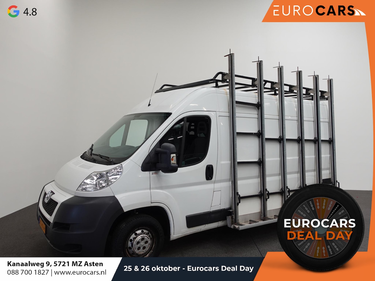 Peugeot Boxer - 335 2.2 HDI L2H2 Airco Camera Glasresteel 3 persoons Trekhaak - AutoWereld.nl