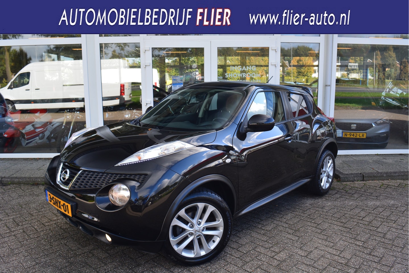 Nissan Juke - 1.6 117PK Acenta | Clima | Cruise | Rijklaar | Orig. NL | NAP | - AutoWereld.nl