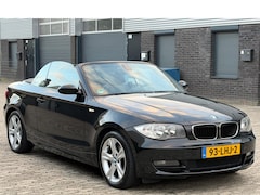 BMW 1-serie Cabrio - 120i LEER CLIMA CRUISE PDC NAVI NAP Zeer goede staat. APK