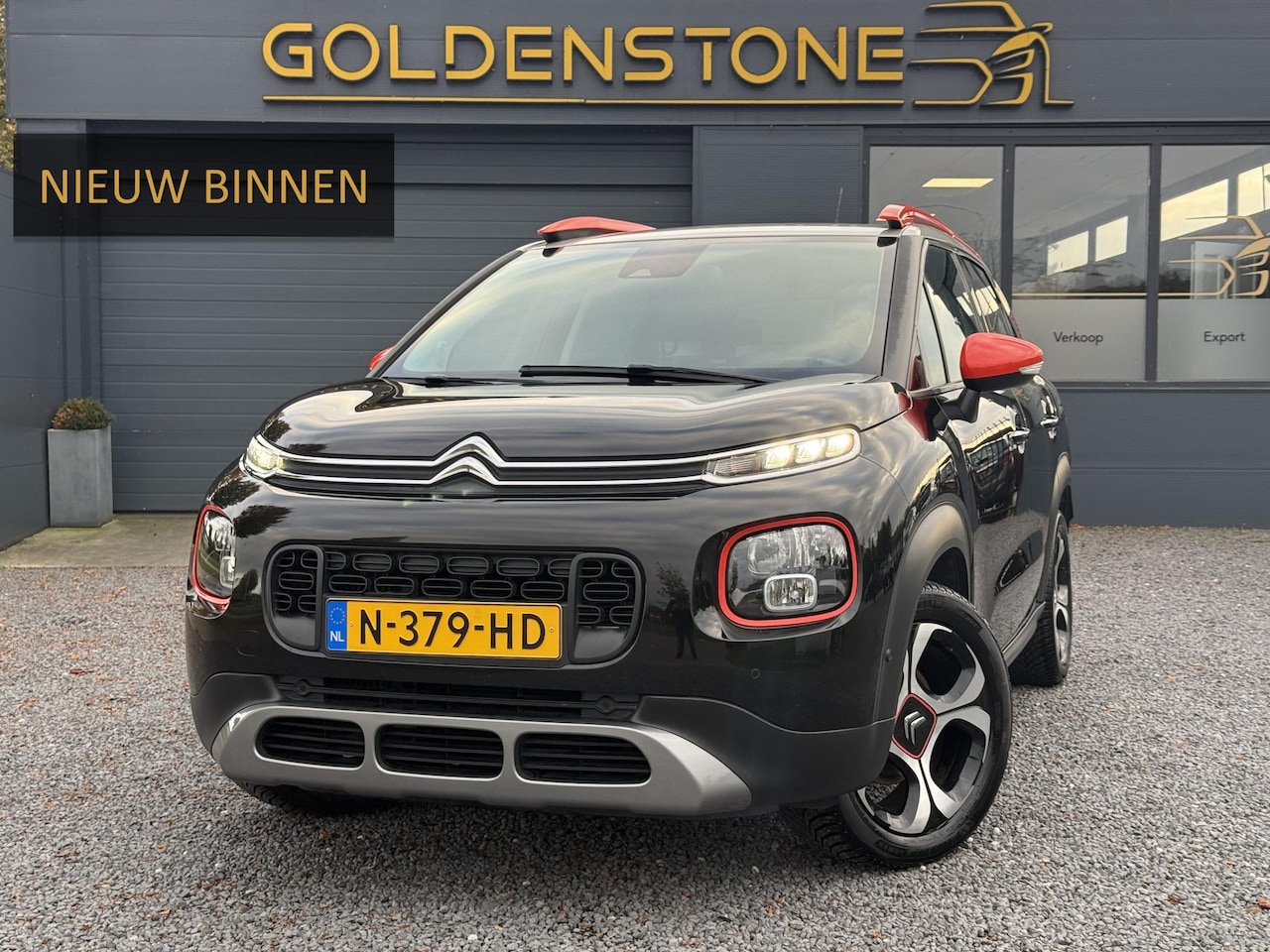 Citroën C3 Aircross - 1.2 PureTech S&S Shine Navi,Camera,Head-Up Display,Cruise,Clima,Trekhaak,PDC V+A,Stoelverw - AutoWereld.nl