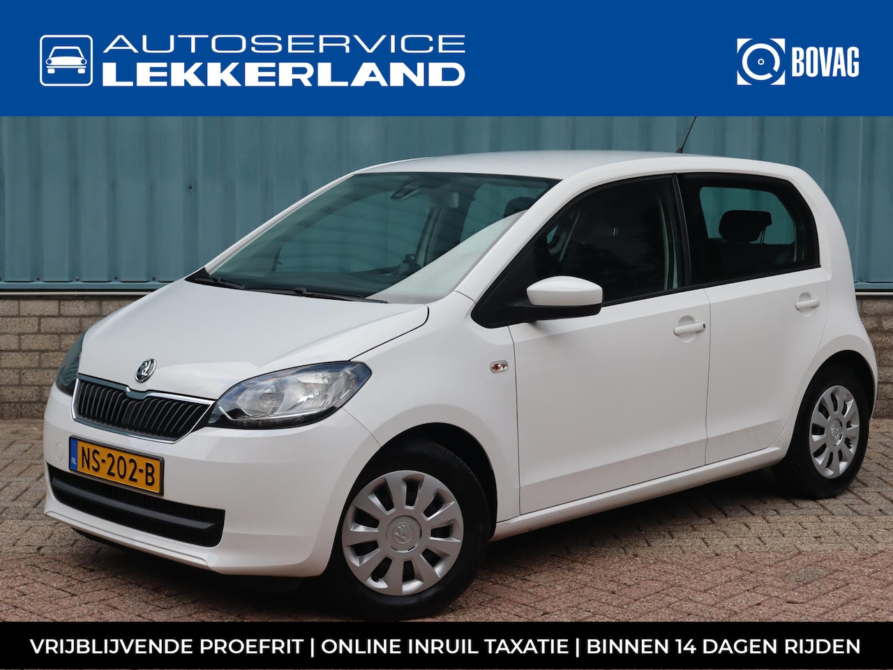 Skoda Citigo - 1.0 Greentech Ambition | AIRCO | BLUETOOTH | CRUISE CONTROL - AutoWereld.nl