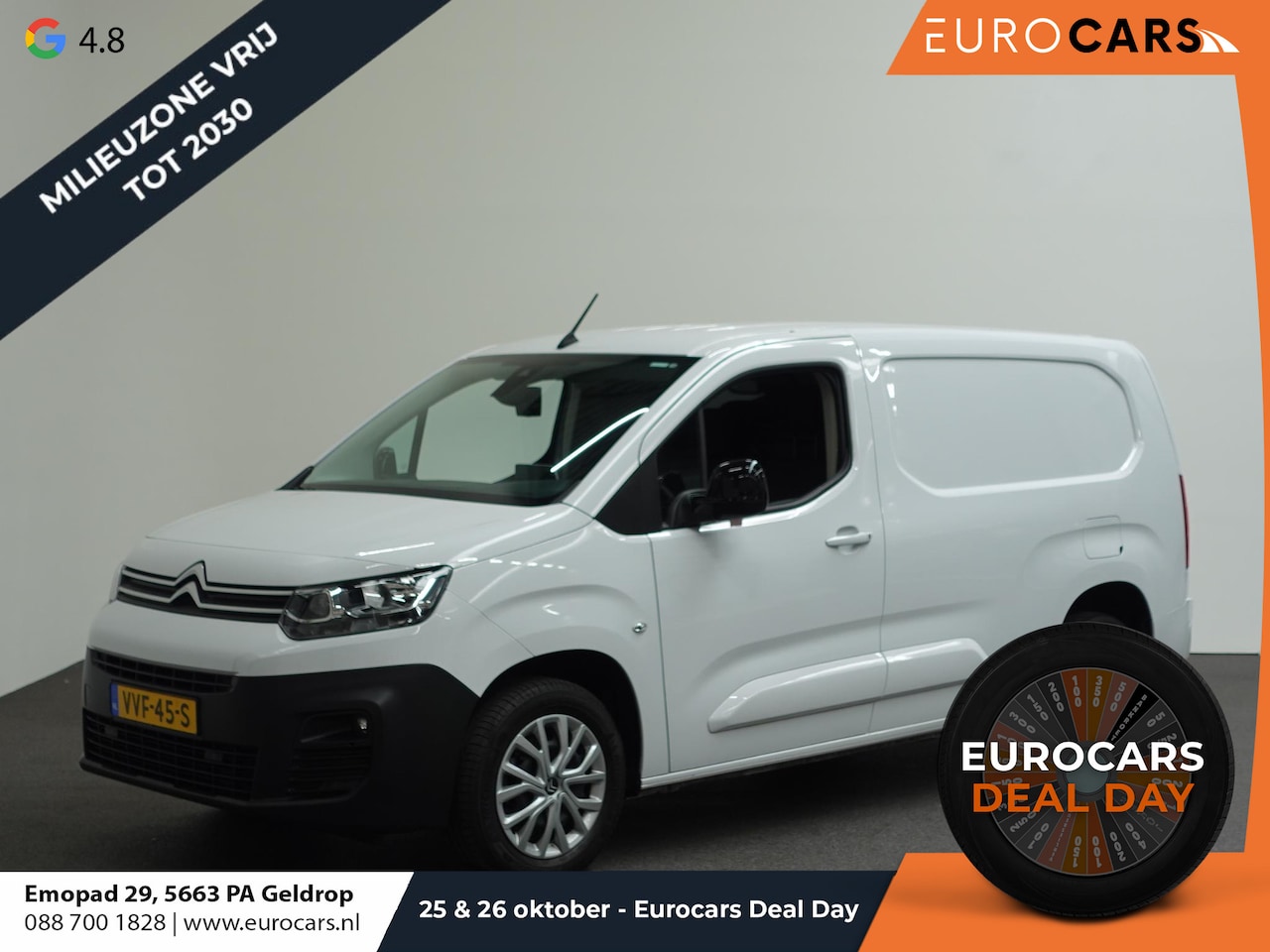 Citroën Berlingo - 1.5 BlueHDi 130PK L2 3-zits Automaat Airco Bluetooth PDC achter Trekhaak - AutoWereld.nl