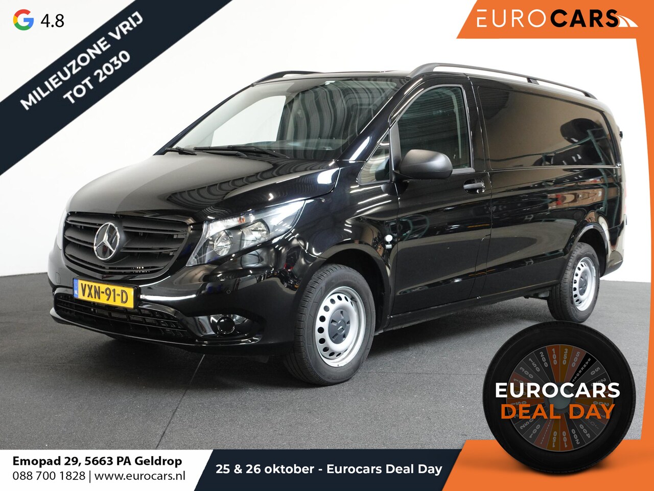 Mercedes-Benz Vito - 114 CDI Lang Automaat Airco Bluetooth Camera Apple Carplay/ Android Auto Cruise control Tr - AutoWereld.nl
