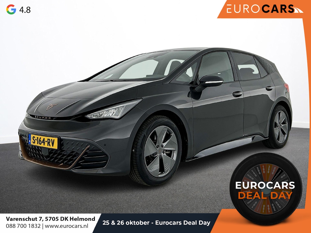 CUPRA Born - Essential 62 kWh Airco ECC Navi Carplay Adaptive Cruise Control Ambient Light PDC VA + Cam - AutoWereld.nl