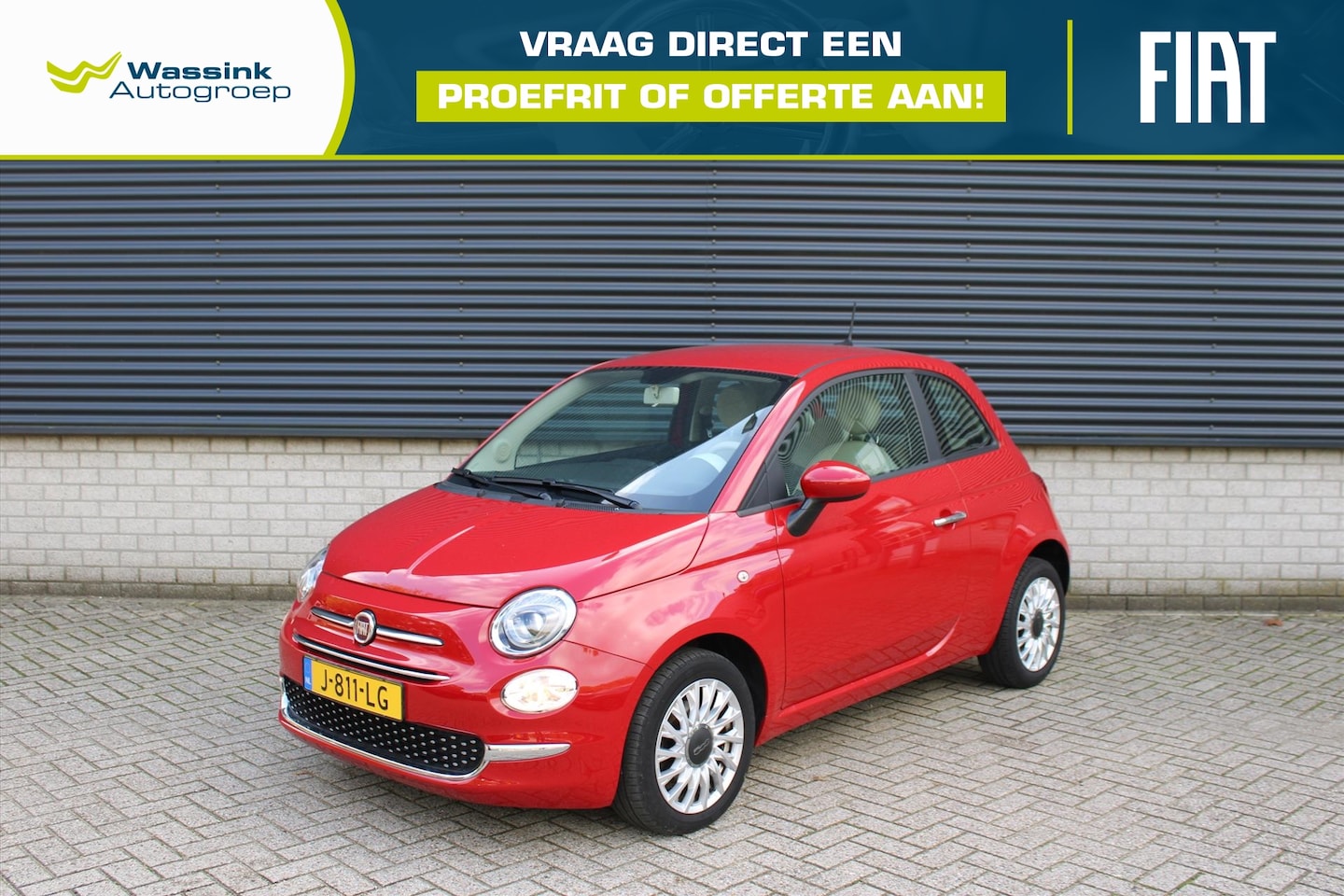 Fiat 500 - 1.2 69pk Dualogic Lounge - AutoWereld.nl
