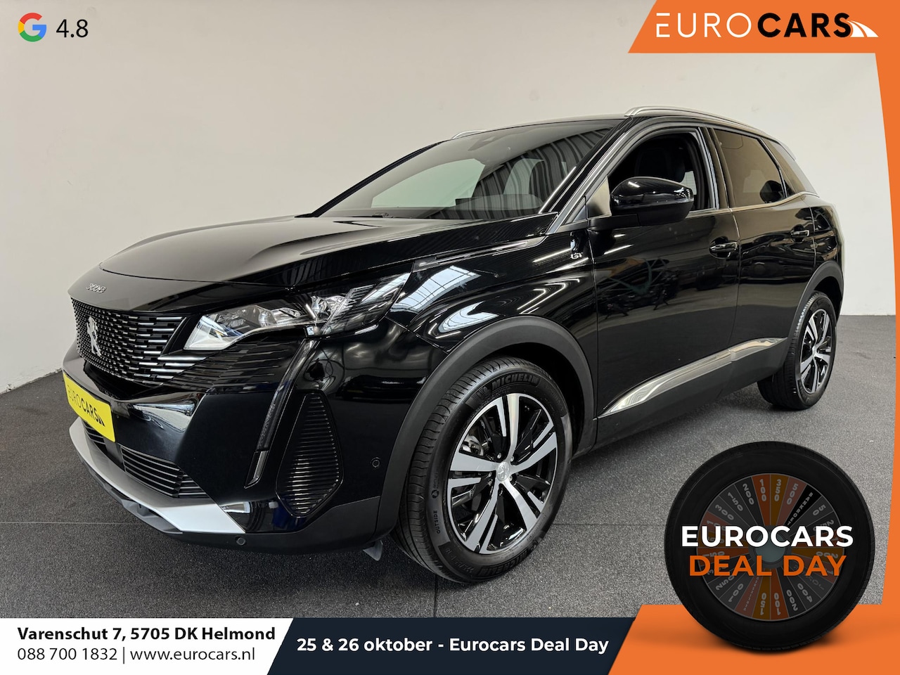 Peugeot 3008 - 1.2 130 pk EAT-8 Aut. GT Line Airco|ECC Navi Carplay PDC VA + Camera Full LED 18" LM Velge - AutoWereld.nl