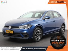 Volkswagen Polo - 1.0 TSI Life Nieuw model Navigatie Digitale Cockpit Airco Parkeer sensoren V+A | LED Licht