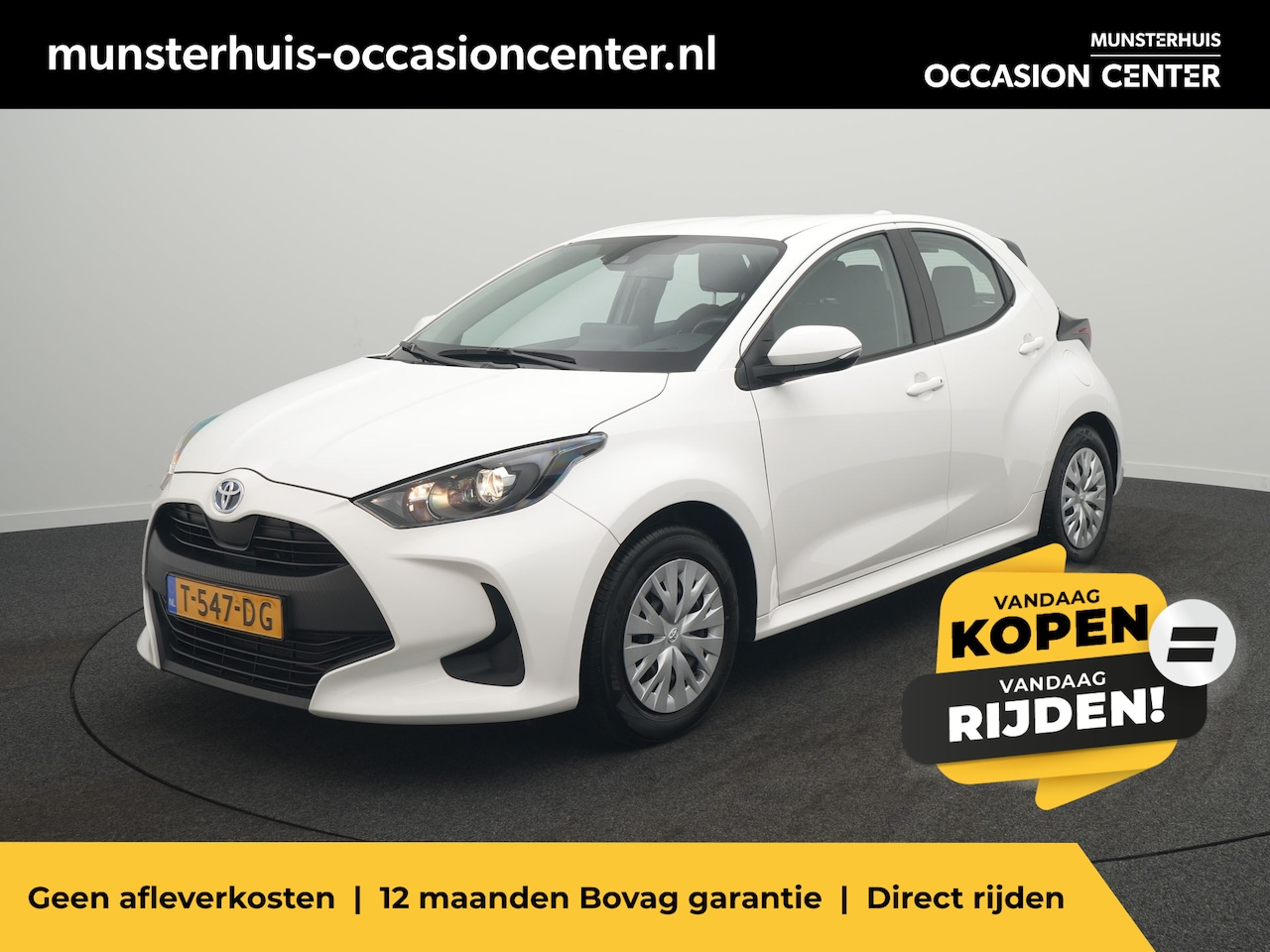 Toyota Yaris - 1.5 Hybrid Active - RIJKLAARPRIJS - Handgas - Handbediend gaspedaal - Apple Carplay - Andr - AutoWereld.nl