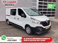 Renault Trafic - 1.6 dCi 125 pk L2 DC Dubbel Cabine BPM VRIJ NL Auto/ Camera/ Cruise/ Navi/ Airco/ Trekhaak