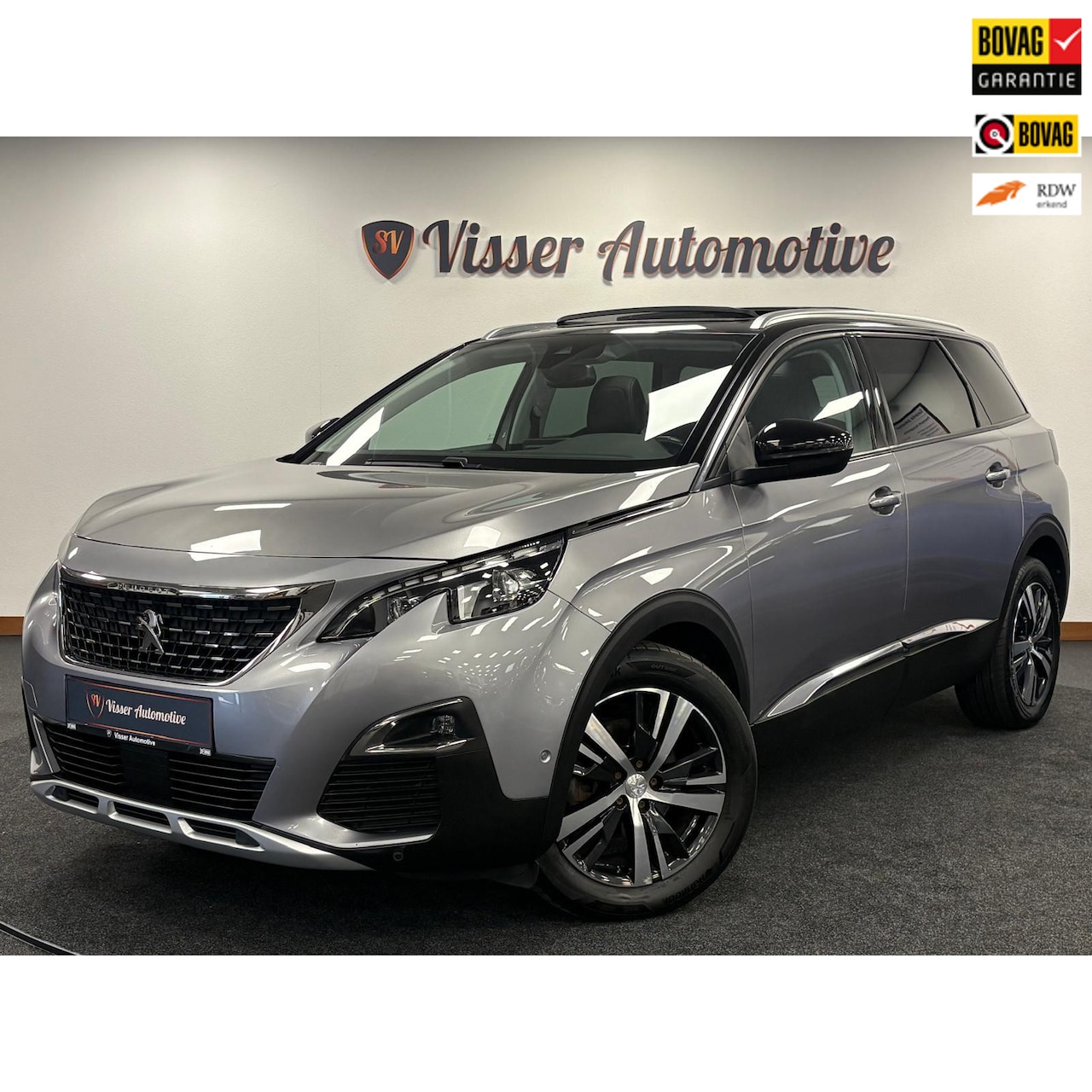 Peugeot 5008 - 1.2 PureTech Allure*Panorama*Automaat*Carplay*Cruise-Control*Camera*Airco - AutoWereld.nl