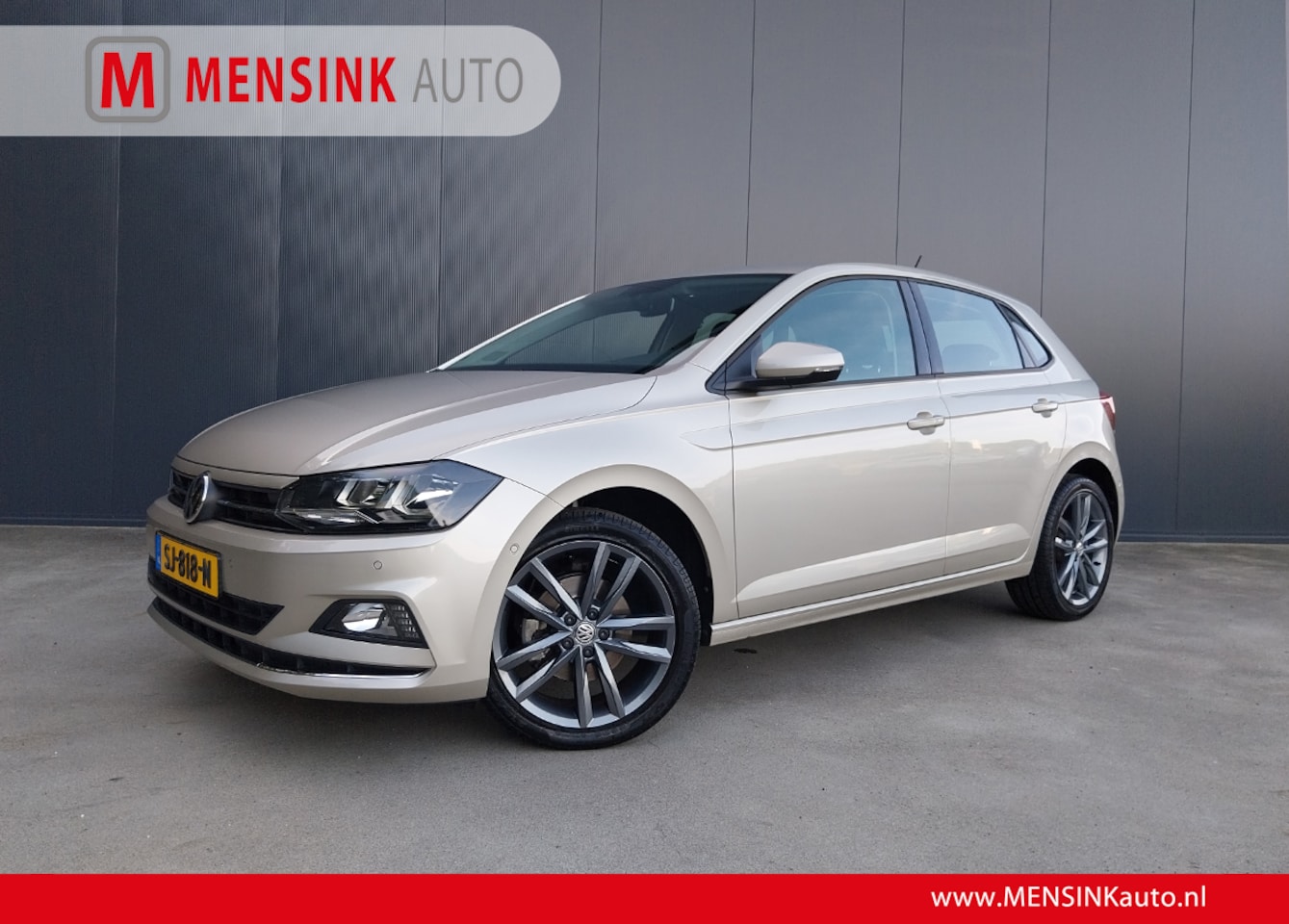 Volkswagen Polo - 1.0 TSI 116 PK Highline AUTOMAAT VIRTUAL COCKPIT ADAPT CRUISE CAMERA PARK ASSIST LED NAVI - AutoWereld.nl