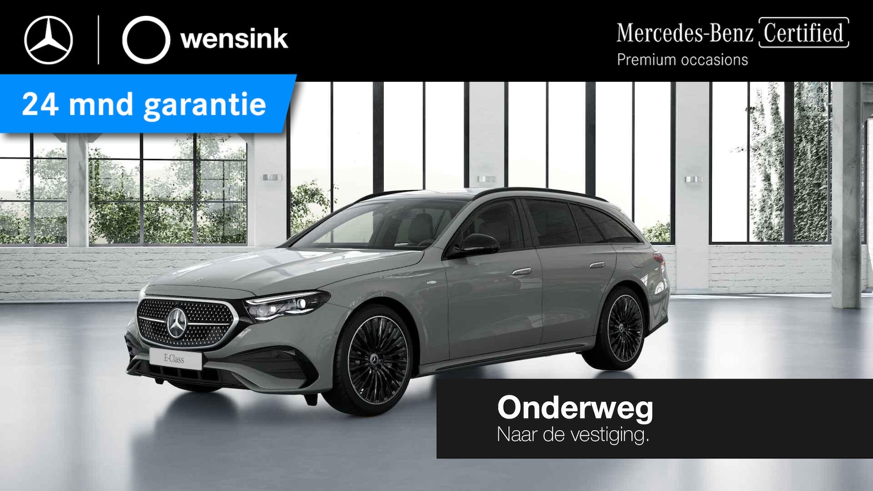 Mercedes-Benz E-klasse Estate - 300 e AMG Line | Superscreen | Leder | Trekhaak | Panoramadak | Burmester | 360 camera | - AutoWereld.nl