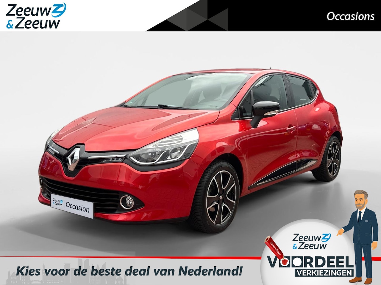 Renault Clio - 0.9 TCe Expression | Bluetooth | Parkeersensoren | Navigatie | Cruise Control | LMV | 65.2 - AutoWereld.nl