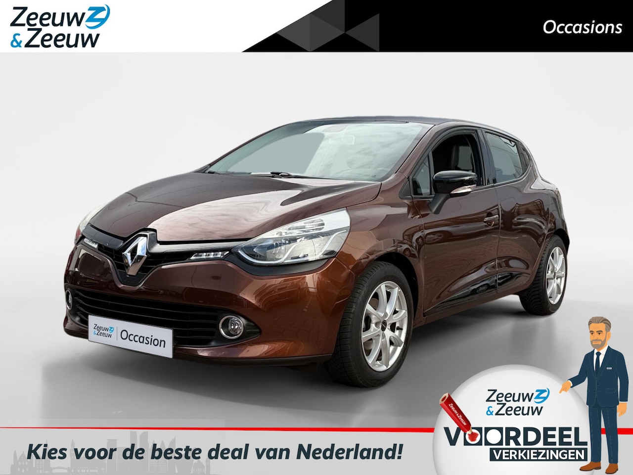 Renault Clio - 0.9 TCe Iconic | Parkeersensoren | Bluetooth | LMV | Cruise Control | Airco | Navigatie | - AutoWereld.nl