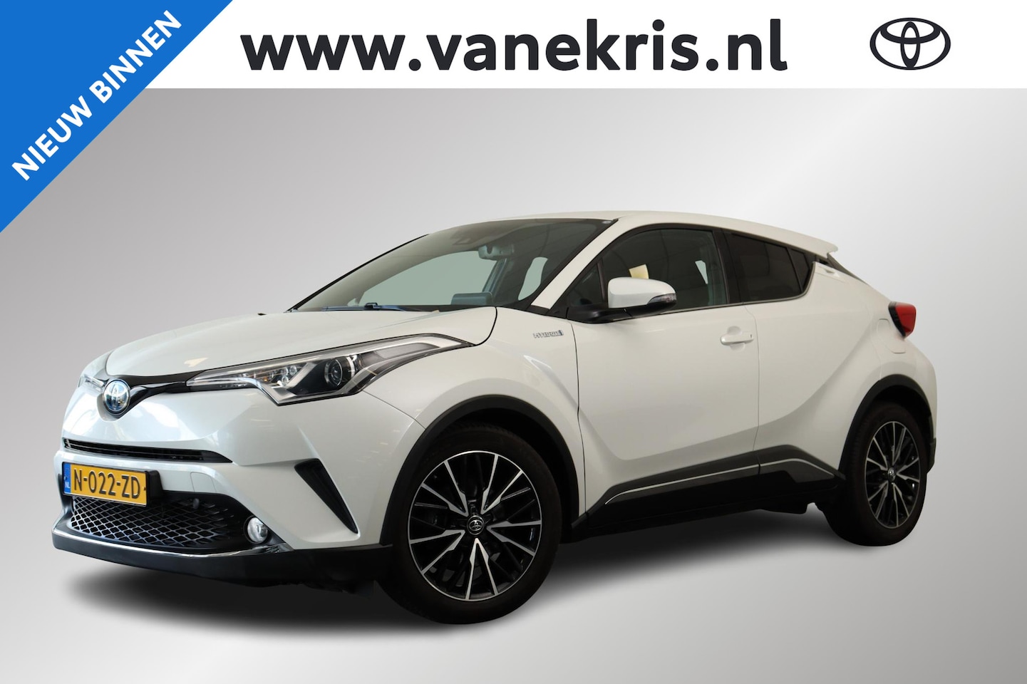 Toyota C-HR - 1.8 Hybrid Dynamic 1.8 Hybrid Dynamic, Chrome paket, Keyless Entry, DAB Radio, - AutoWereld.nl