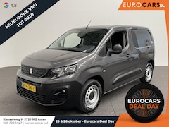 Peugeot Partner - 1.5 BlueHDI Premium Automaat Navi PDC V&A Camera Trekhaak Cruise Control 3-zits