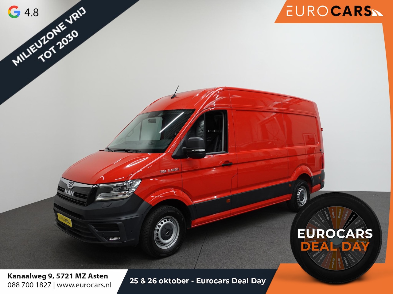 MAN eTGE - L3H3 Apple Carplay Cruisecontrol Camera Parkeersensoren Airco - AutoWereld.nl