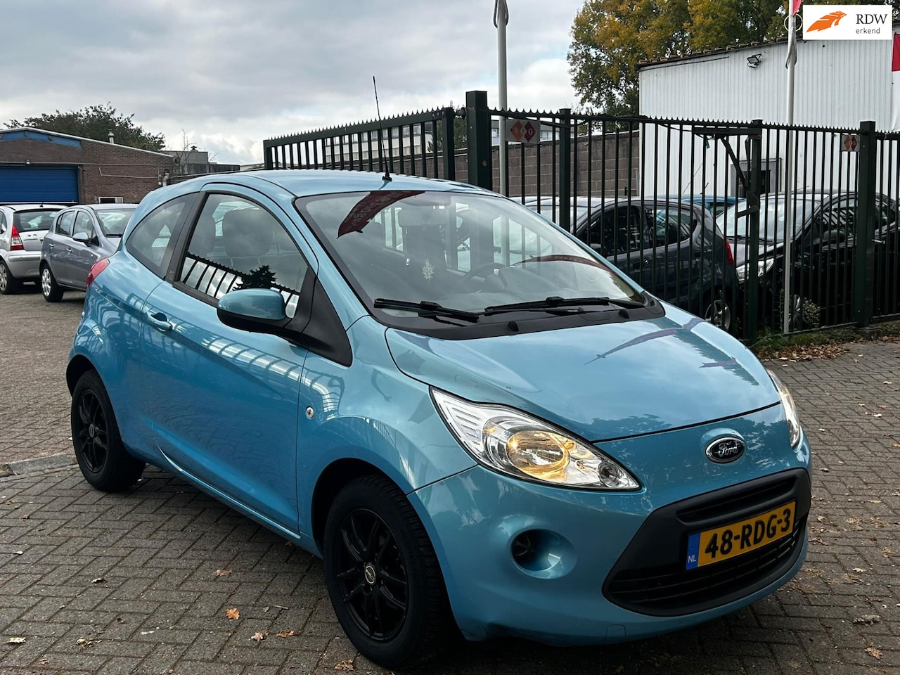 Ford Ka - 1.2 Cool & Sound start/stop 2e eigenaar uniek km org nl auto airco elektrische ramen cv op - AutoWereld.nl