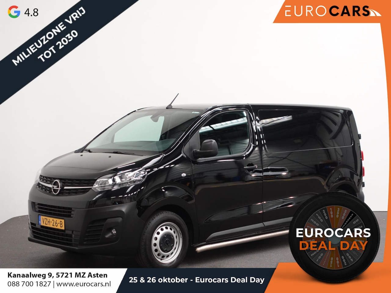 Opel Vivaro - 2.0 BlueHDi 145PK L2 Automaat Trekhaak Apple carplay Cruise control Parkeersensoren - AutoWereld.nl