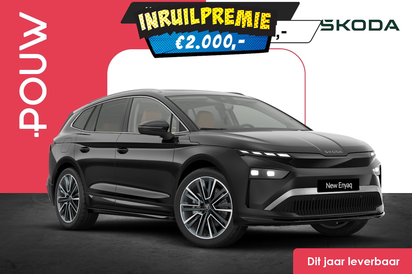 Skoda Enyaq iV - 286pk 85 Business Edition | Eco-suite Interieur Design | Panoramadak - AutoWereld.nl