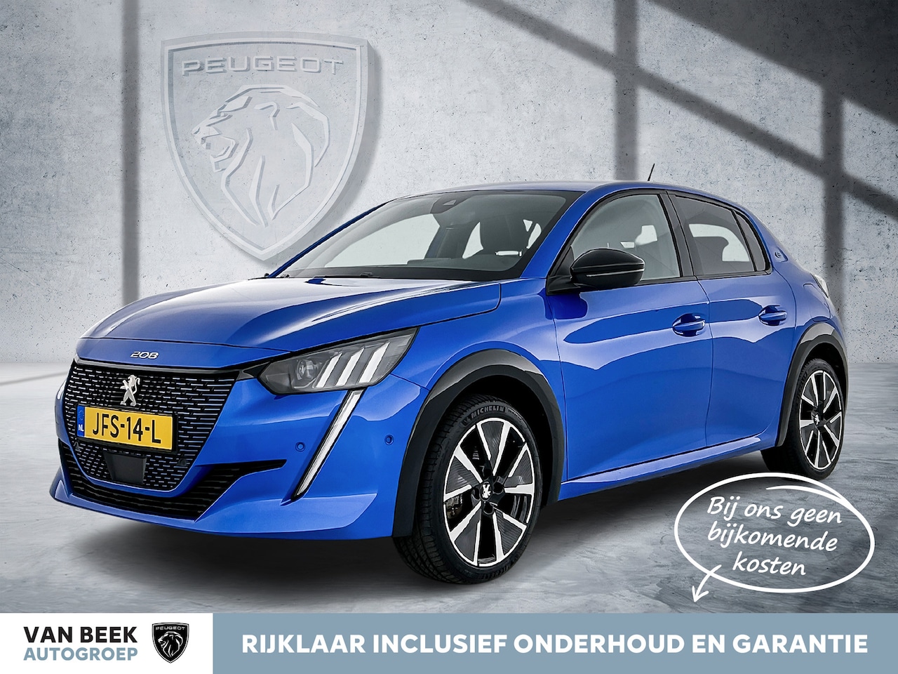 Peugeot e-208 - EV GT Pack 50 kWh | Rijklaar | Stoelverwarming | Camera | Navigatie  | - AutoWereld.nl