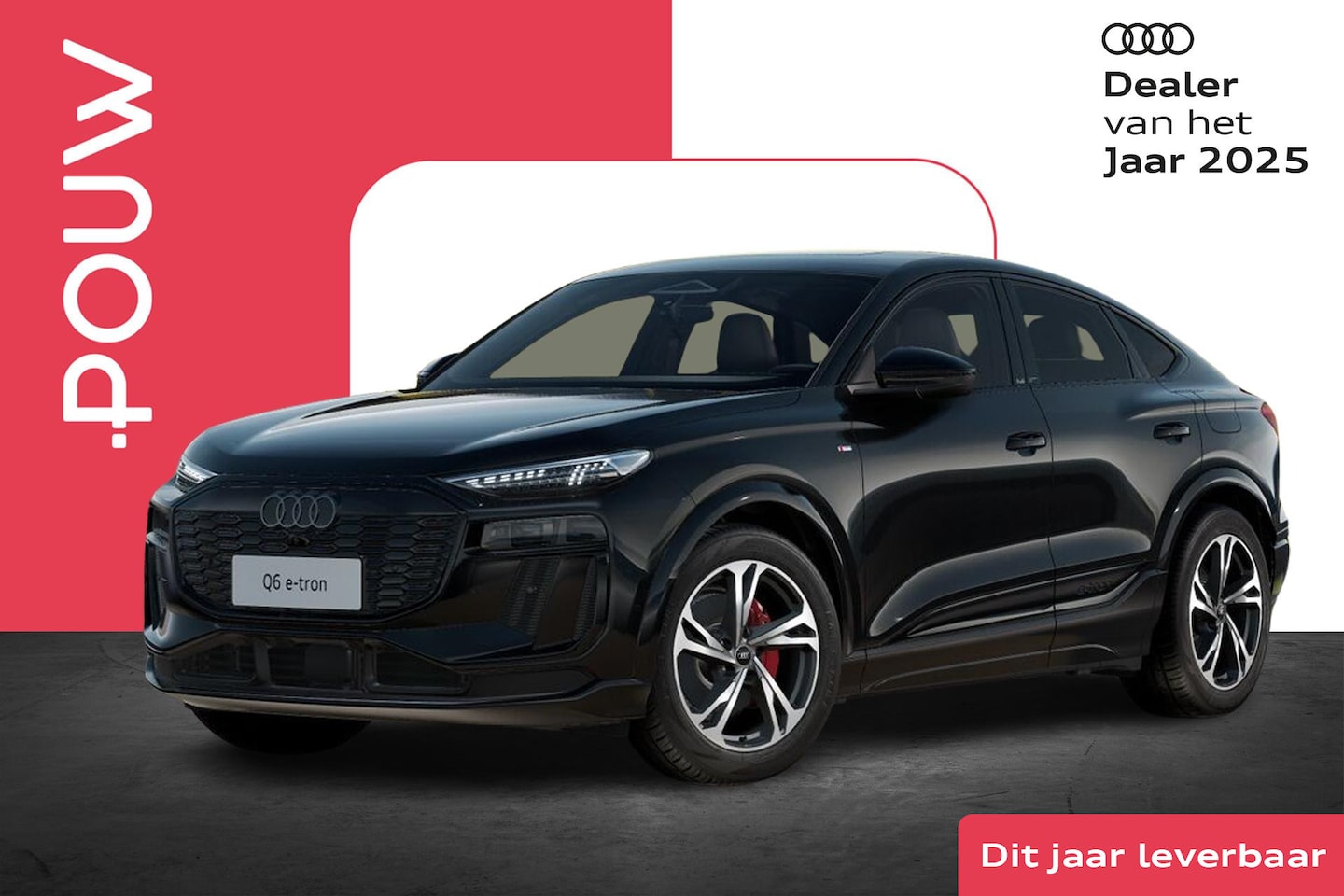 Audi Q6 Sportback e-tron - 252pk S Edition 83 kWh | Panoramadak | 20" Velgen - AutoWereld.nl