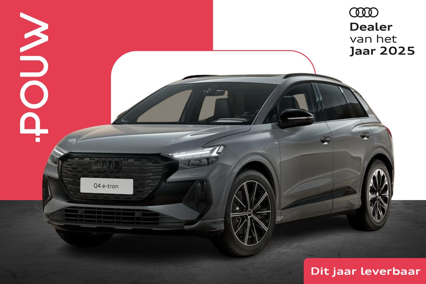 Audi Q4 e-tron - 45 quattro 286pk S-line edition Competition 82 kWh | 20" Velgen | Panoramadak | Achteruitr - AutoWereld.nl