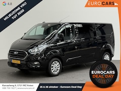 Ford Transit Custom - 300 2.0 TDCI L2H1 Limited Dubbele cabine Navi Airco 2 Schuifdeuren Trekhaak PDC Camera Car