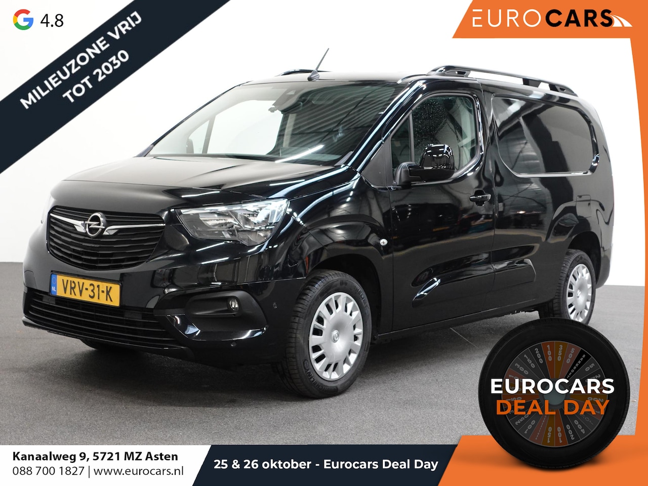 Opel Combo - 1.5D 130PK L2H1 Edition Automaat Airco Bluetooh Navi Camera Parkeersensoren - AutoWereld.nl