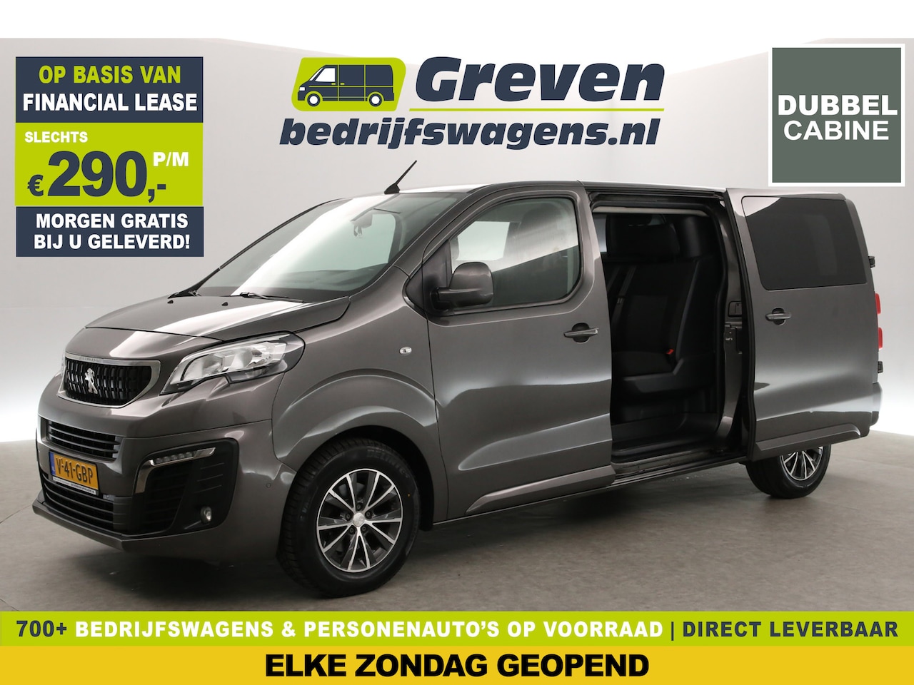 Peugeot Expert - 2.0 BlueHDI L3H1 | DC | Airco | Cruise | 360° Camera | Carplay | Trekh. | Parkeersens - AutoWereld.nl
