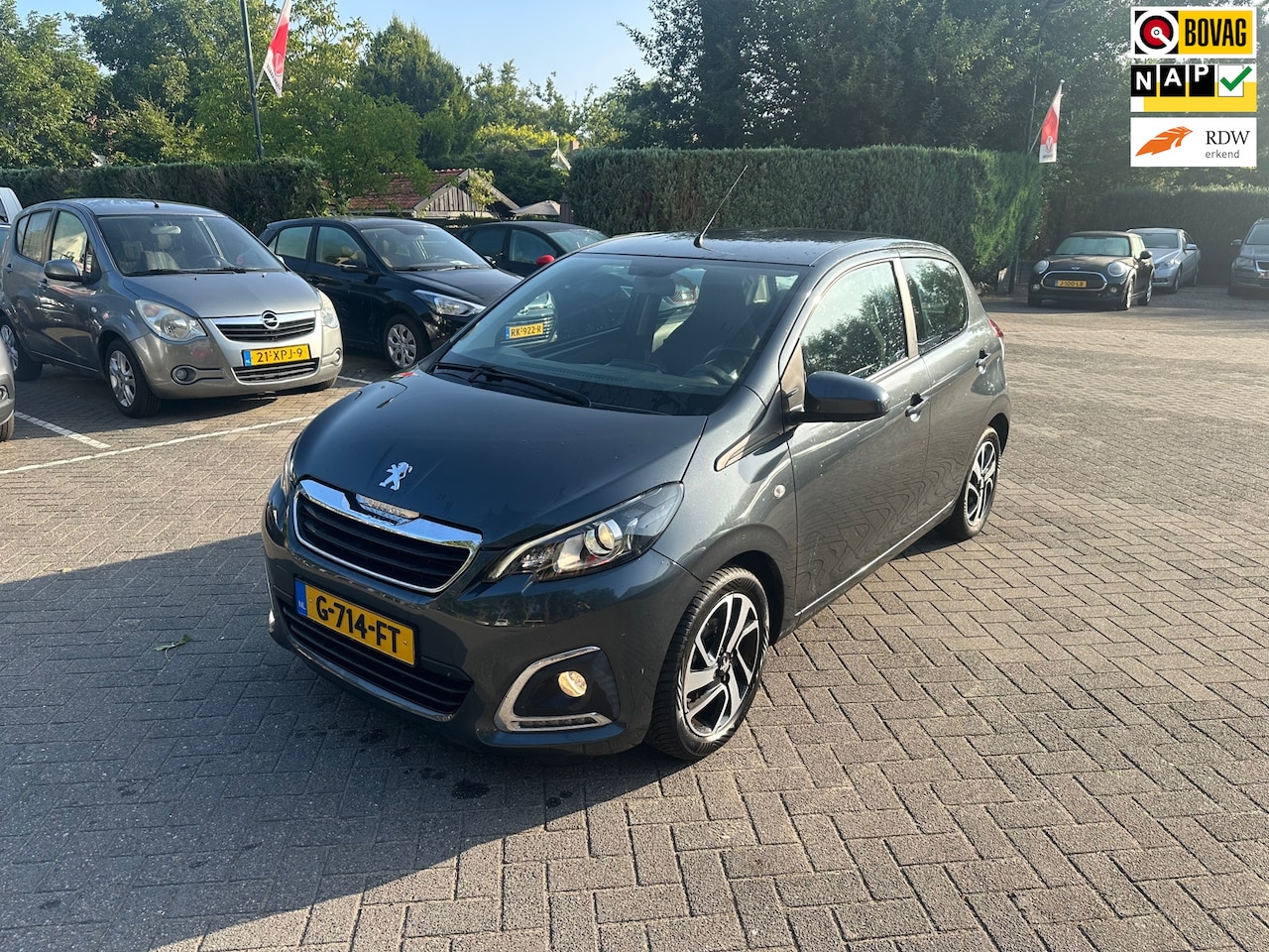 Peugeot 108 - 1.0 e-VTi Allure 5 deurs , airco - AutoWereld.nl