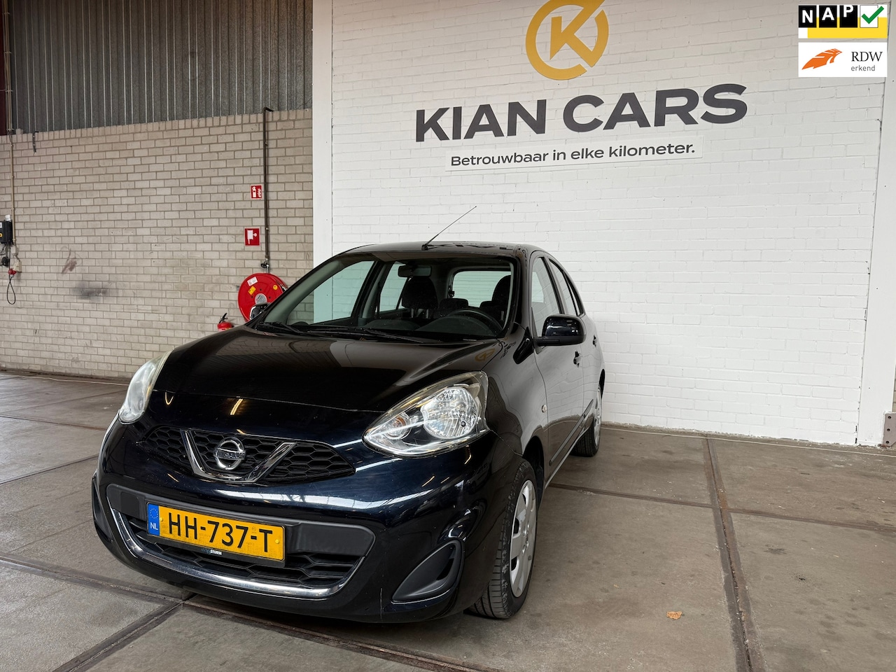 Nissan Micra - 1.2 Acenta / 1 JAARAPK / AIRCO /NAP / LAGE KM STAND / APK / TWEE SLEUTELS / BOEKJES / 5DRS - AutoWereld.nl