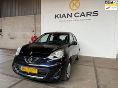 Nissan Micra - 1.2 Acenta / 1 JAARAPK / AIRCO /NAP / LAGE KM STAND / APK / TWEE SLEUTELS / BOEKJES / 5DRS