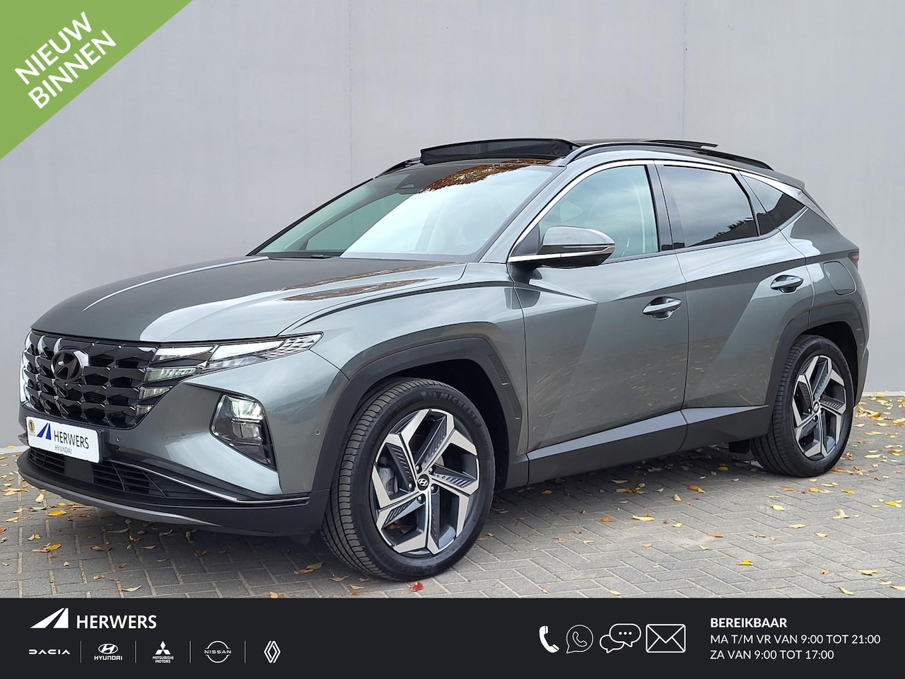 Hyundai Tucson - 1.6 T-GDI PHEV Premium Sky 4WD Automaat / Dealer onderhouden / Afneembare trekhaak (1.350 - AutoWereld.nl