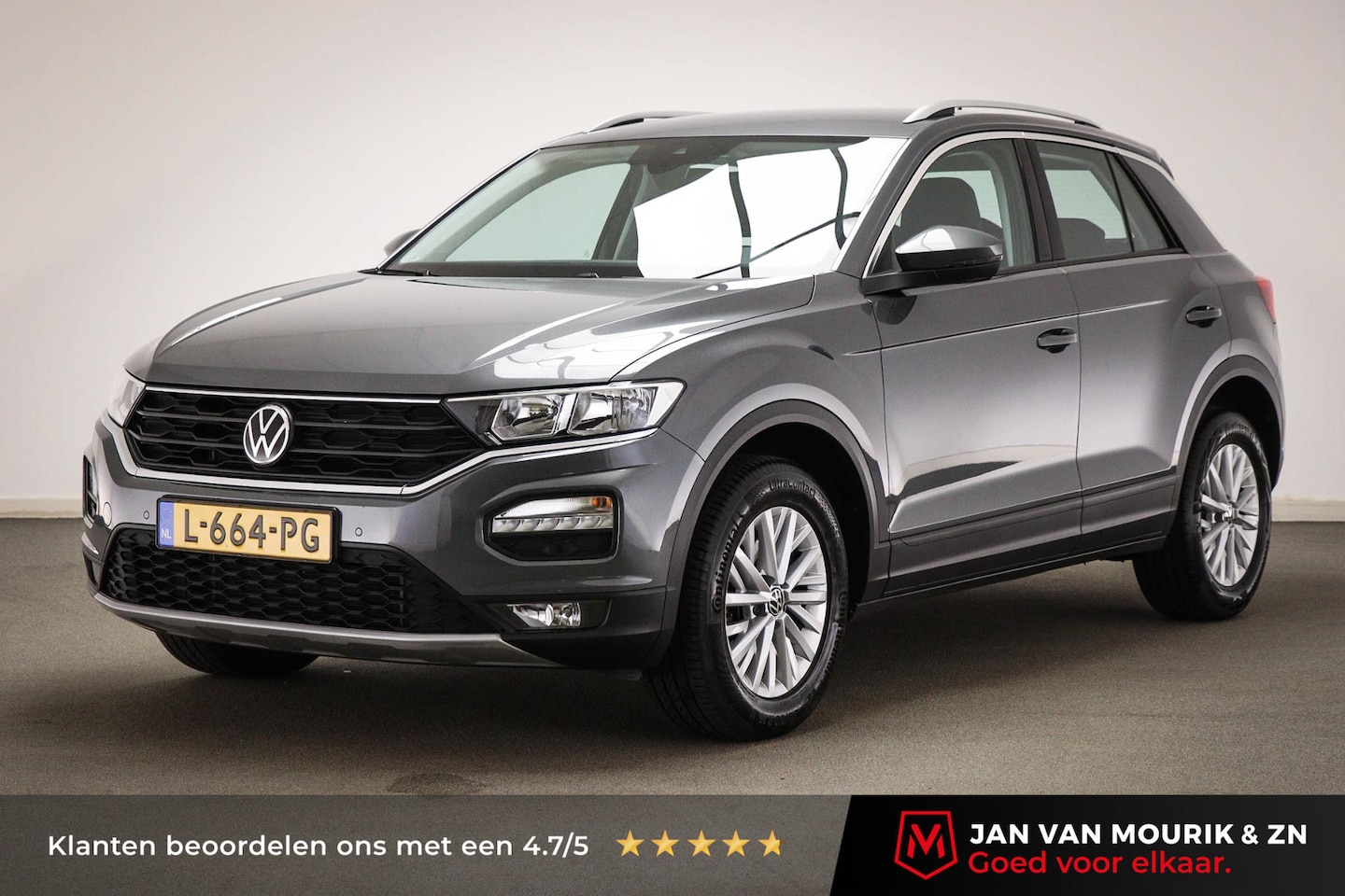 Volkswagen T-Roc - 1.0 TSI Style | MULTIMEDIA PACK | DAB | APP CONNECT | CAMERA | TREKHAAK - AutoWereld.nl