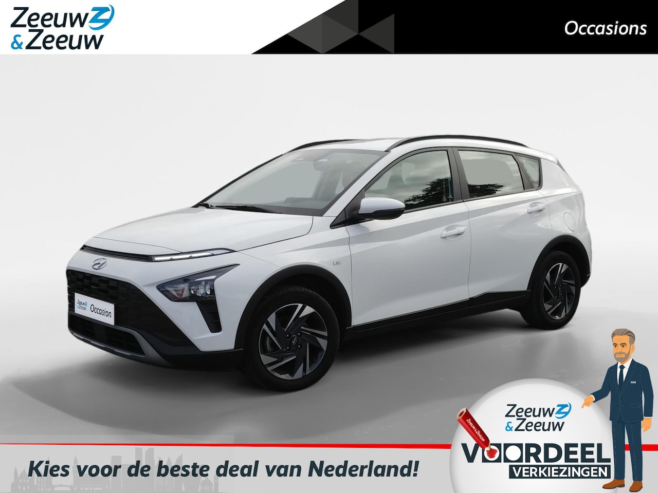 Hyundai Bayon - 1.0 T-GDI Comfort Automaat | Apple carplay / Android auto | Airco | Cruise control | - AutoWereld.nl