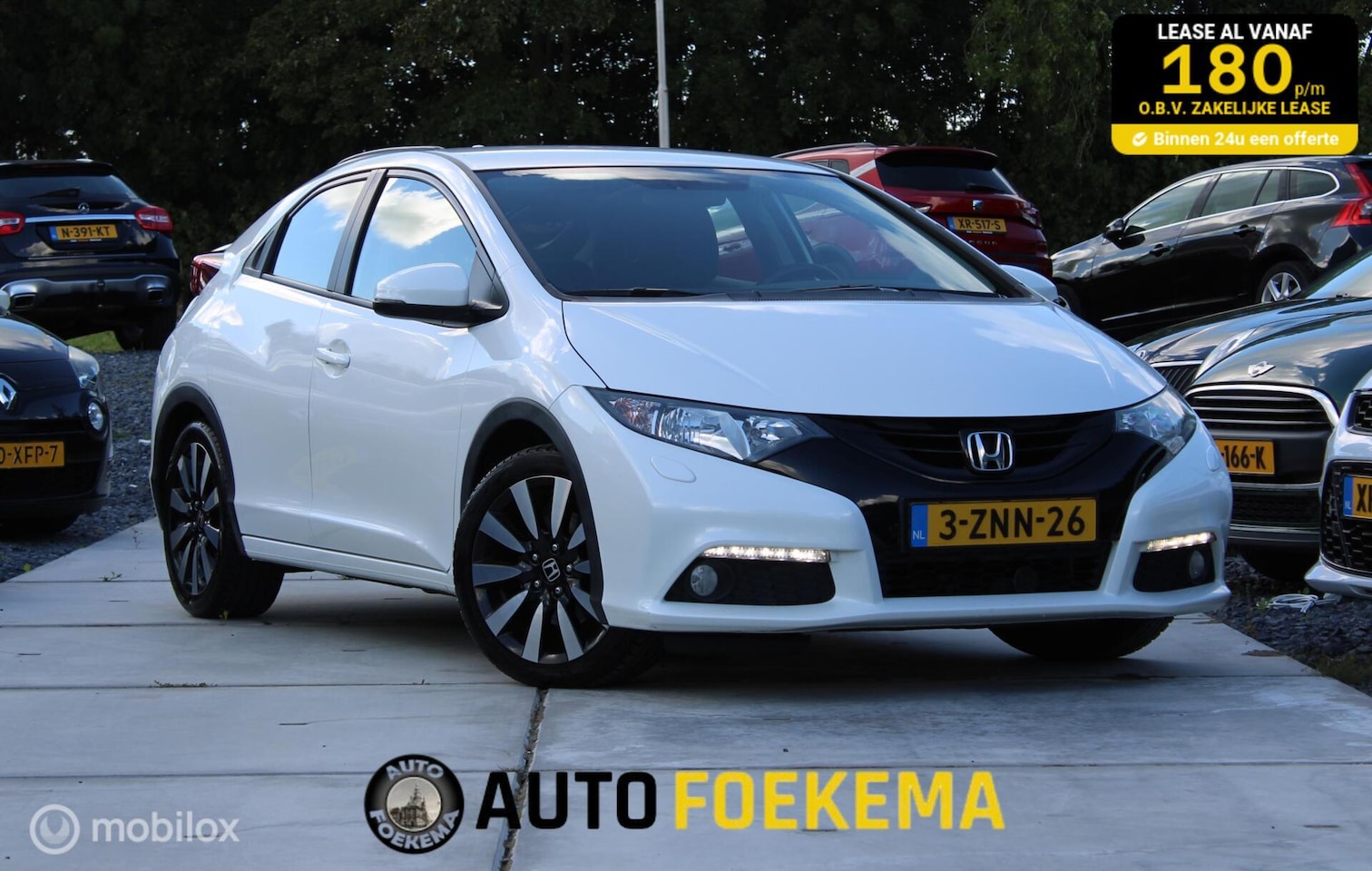 Honda Civic - 1.4 Elegance Business Edition CLIMA LMV LED - AutoWereld.nl