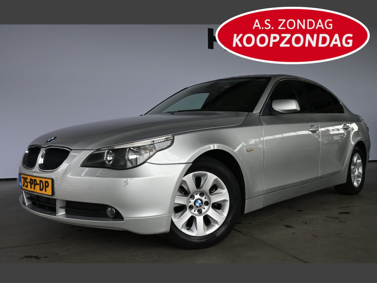 BMW 5-serie - 520i Executive Automaat Clima Cruise Control Navigatie Trekhaak All in Prijs Inruil Mogeli - AutoWereld.nl