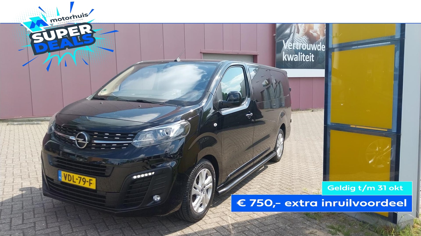 Opel Vivaro - DC 2.0 180pk L3H1 Automaat Innov *FULL OPT* - AutoWereld.nl