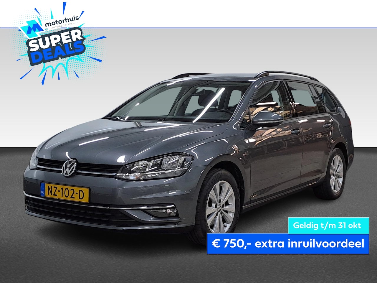 Volkswagen Golf Variant - 1.0 TSI 110PK DSG-7 COMFORTLINE BUSINESS NAVI TEL PDC NAP - AutoWereld.nl