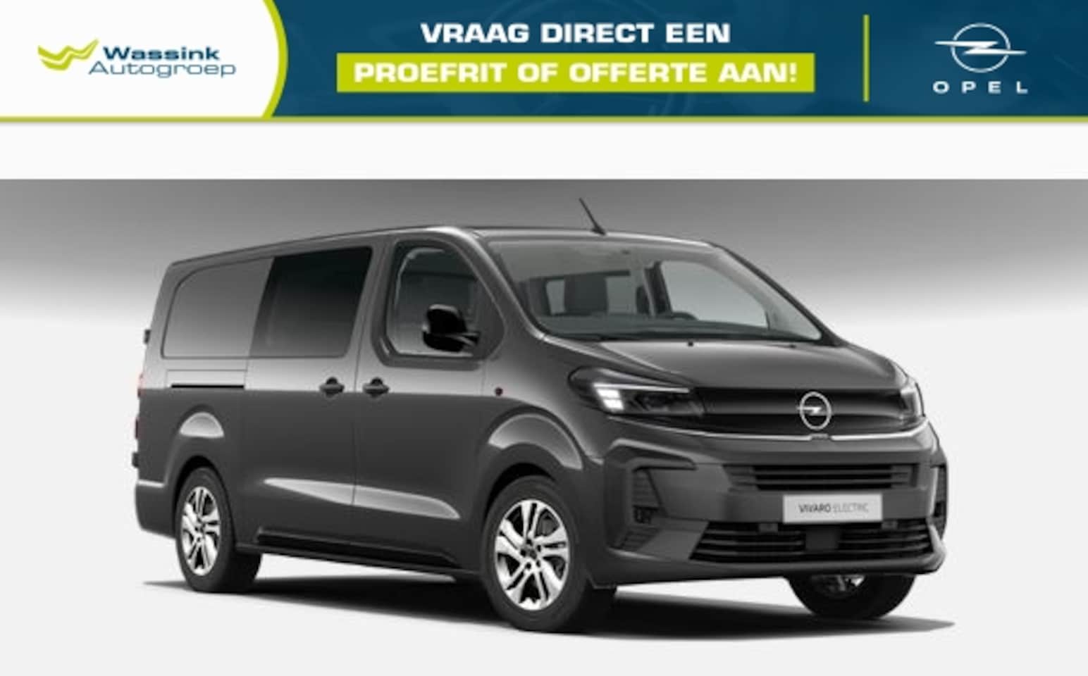 Opel Vivaro - 2.0 Diesel 180pk Automaat Dubbele Cabine Lengte 3 I Opties/Acc € 11.000 ! - AutoWereld.nl