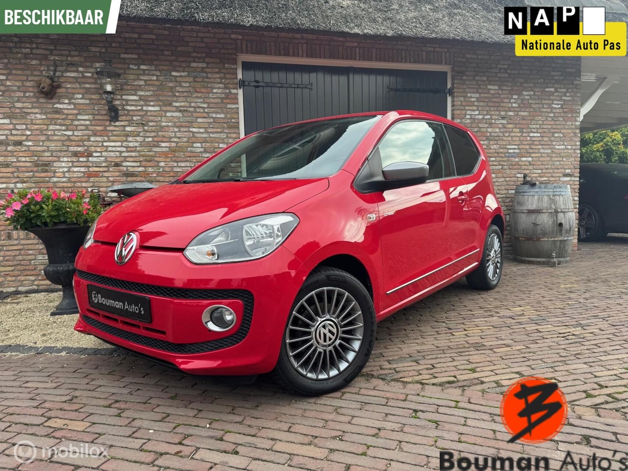 Volkswagen Up! - 1.0 cheer up! Airco - LM Velgen - AutoWereld.nl