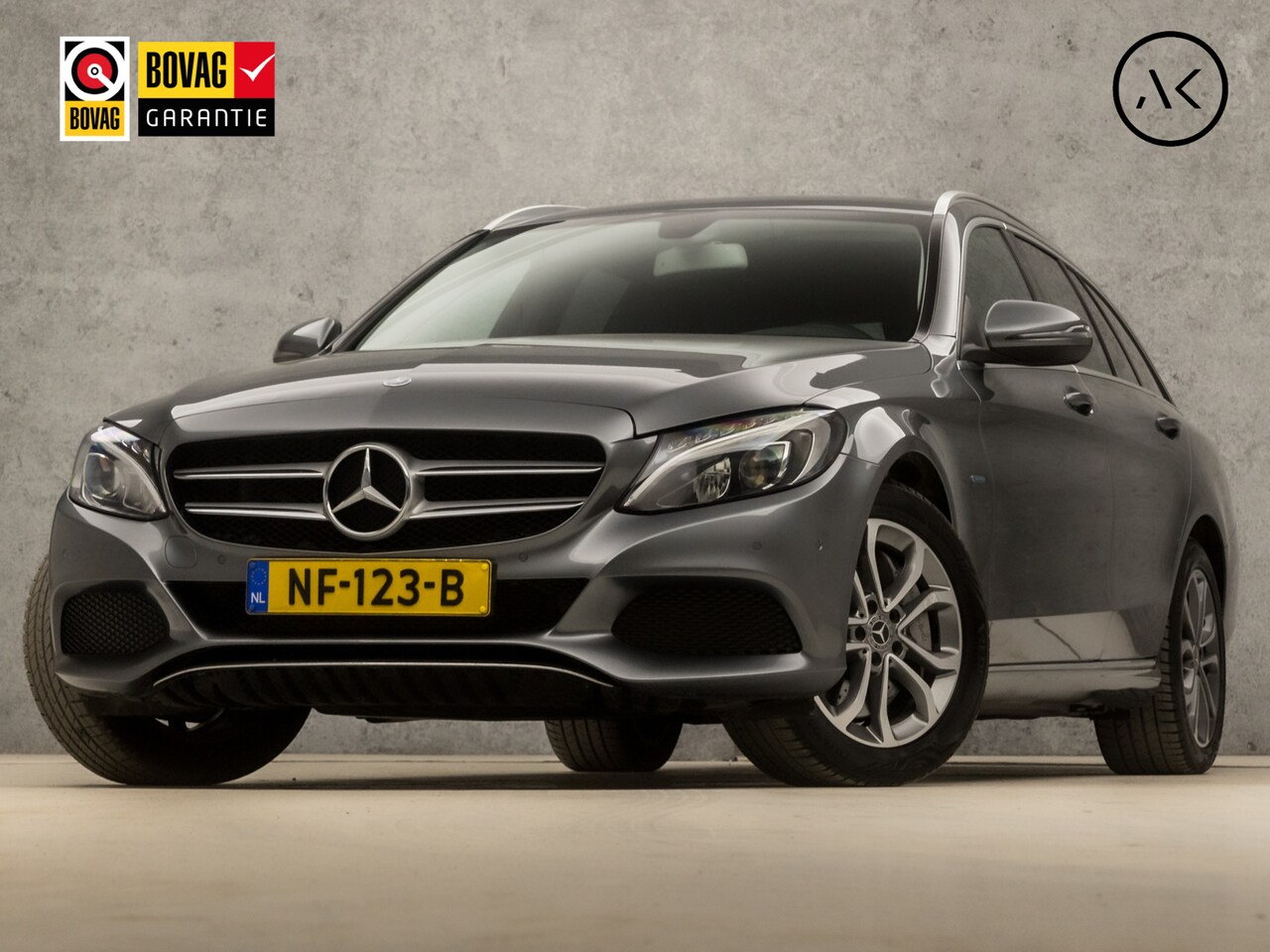 Mercedes-Benz C-klasse Estate - 350 e AMG Sport 279Pk Automaat (NAVIGATIE, LUCHTVERING, LEDER, STOELVERWARMING, ELEK SPORT - AutoWereld.nl